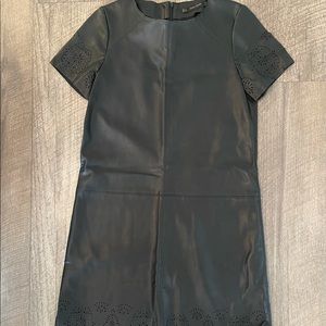 Zara leather dress